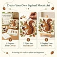 thumbnail image 4 of Sea Glass Mosaic Art, Garden & Woodland Mosaic Art DIY Kit, Birds And Woodland Animal DIY Craft Kit, Handmade Glass Artwork For Home Decor, 4 of 8