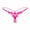 Hot Pink, variant on Sexy Lingerie for Women Sexy Lady Embroidery G-string V-string Panties Knickers Lingerie Underwear PK