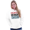 thumbnail image 3 of US Army Country Honor Integrity Hoodie Sweatshirt Women Men Brisco Brands S, 3 of 6