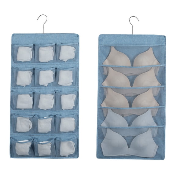 WRISTBIQUE Travel Storage Bag Oxford Cloth Hanging Briefs Household Users Home 1Pack