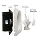 thumbnail image 3 of Injueey Ventilador eléctrico Ventilador de hojas Ventiladores de escape Hojas Pieza de repuesto Ventilación Accesorio de mantenimiento de 6 hojas Electrodomésticos 6 pulgadas Injueey HA073621-01, 3 of 6