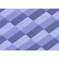 thumbnail image 1 of Ahgly Company Machine Washable Indoor Rectangle Transitional Jeans Blue Area Rugs, 4' x 6', 1 of 7