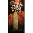 thumbnail image 2 of Francis, Brian 18x32 Gold Ornate Wood Framed with Double Matting Museum Art Print Titled - Evening Bouquet II, 2 of 4