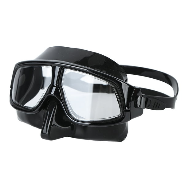 Diving Goggles, Anti Fog Swimming Goggles Clear Viewing Leakage Proof For  Underwater Activities Black,White