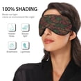 thumbnail image 5 of IAUYY Sleep Mask, Super Soft Eye Masks with Adjustable Strap, Lightweight Comfortable Blindfold,Perfect Blocks Light for Men Women The Colors Of Rastafarianism, 5 of 7