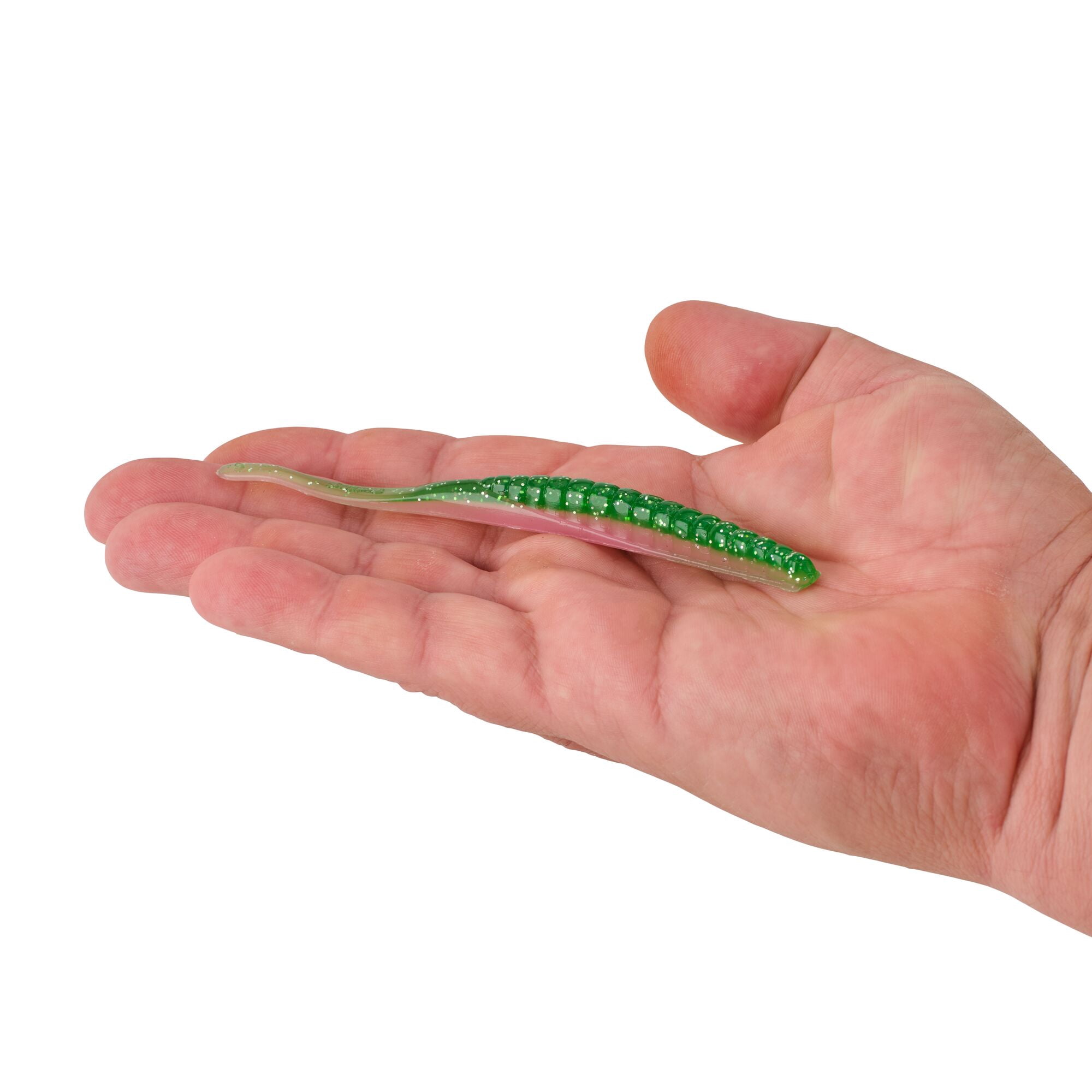 Berkley PowerBait® Saltwater Bonga Stick, 5 in, Jerkbaits, Electric Chicken (12-count)