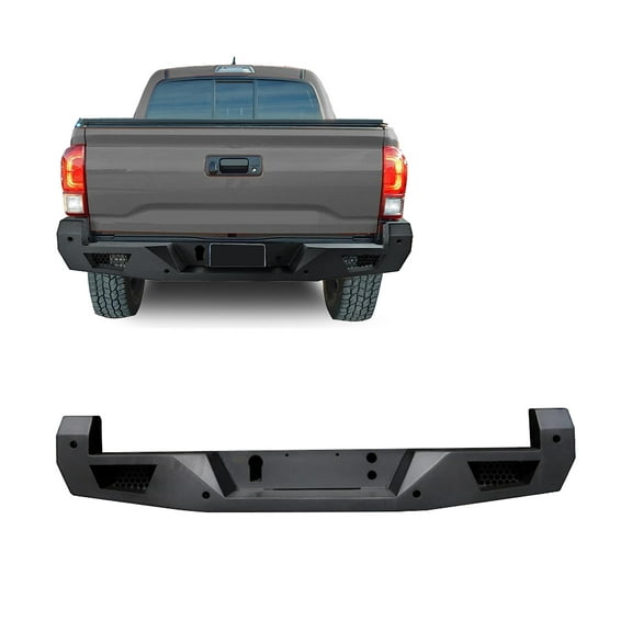 Black Horse Arb Ta16 Armour Rear Bumper Fits select: 2016-2018,2022 TOYOTA TACOMA