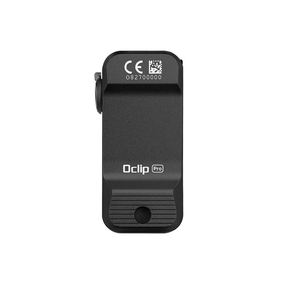 Olight Oclip Pro Black Clip on Flashlight, Floodlight Spotlight/Red Light, 500 Lumens