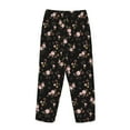 thumbnail image 5 of Xecao Flowers Women's Straight Lounge Pajama Pants: The Epitome of Relaxed Sleepwear, 5 of 9