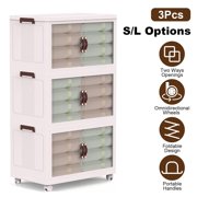 3Pcs Foldable Storage Bins