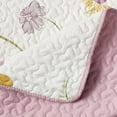 thumbnail image 3 of Safdie & Co. 3-piece Serenade Microfiber Double Queen Quilt Set in Multi-Color, 3 of 13