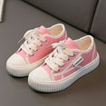 thumbnail image 4 of Godom Toddler Tennis Shoes Fashion Autumn Children Girls Sports Shoes Flat Thick Bottom Lightweight Soft Walking Shoe, 4 of 5