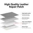 OcePor Self Adhesive Leather Repair Patch, 9 x11 inch Leather Repair