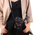 thumbnail image 4 of HELLHERO Crossbody Sling Bags for Adults Polyester Crossbody Sling Bag with 2 Zippers, 4 of 7