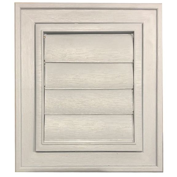 Mid America Square Exhaust Vent Louvered 130 Azure Blue