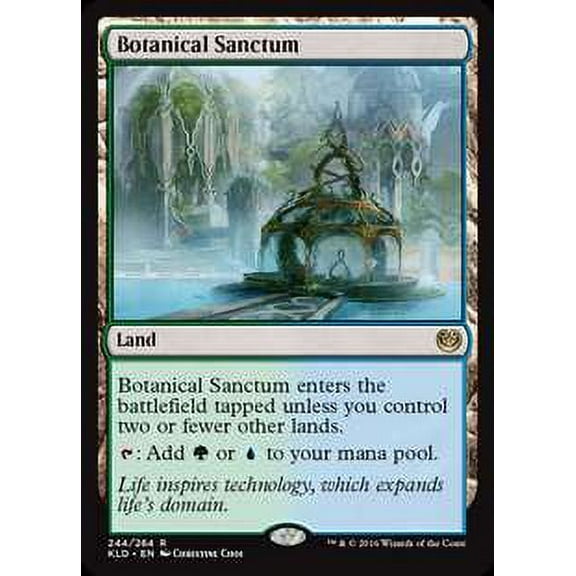 MtG Kaladesh Rare Botanical Sanctum (Foil) #244