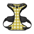 thumbnail image 5 of Gaeub Yellow Checkboard Gaeub Yellow Checkboard No Pull Dog Harness, Secure and Adjustable Pet Vest for Outdoor Activities - X-Large, 5 of 8