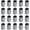 20, variant on 20 Pack Screw Thread Protector Cover Rubber End Caps, [for Screw, Bolt, Rod Cap] - 1/4 inch(6mm) Inner Dia/Grey