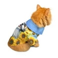thumbnail image 5 of Shih Tzu Hello Summer Sunshine Sunflowers Spring Retro Vintage Hawaiian Summer Shirt for Small Medium Large Dog Cat Lion Dog Lover Gifts - 00008, 5 of 6