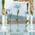 thumbnail image 4 of Eternal Blue Corn Poppy Decoration, Eco-Friendly Wedding Flower 3-Set 31.4in Base, 4 of 19