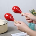 thumbnail image 4 of Maracas, Wooden Rumba Shaker Rattle Hand Percussion Musical Instrument for Adults Kids, Set of 2, 4 of 7