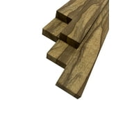 Black Limba Lumber Board Combo 3/4" x 2" (5 Piece ) | 3/4" Lumber Boards | 3/4" Boards | Cutting Board Blocks