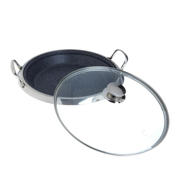 Curtis Stone DuraPan Nonstick 14" Deep Multipurpose Pan Refurbished