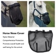 thumbnail image 4 of MÁSCARA CONTRA MOSCAS DE MALLA Para Caballos, Cubierta para Másacara Contra Moscas de Malla para Nariz de Caballo, Máscarara Protectora para la Cara del Caballo, Cubierta para, 4 of 7