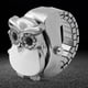 thumbnail image 5 of Reloj con anillo Jadeshay Cuarzo Patrón Búho Unisex, 5 of 8