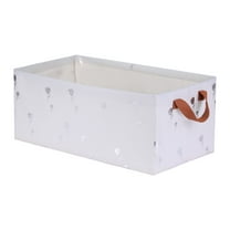 Unique Bargains Fabric Storage Cube Storage Bin Storage Basket Beige