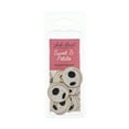 thumbnail image 2 of Sweet & Petite 8pcs Happy Skelton Ghost Face, Simple Halloween Charms for Jewelry Making, 2 of 3