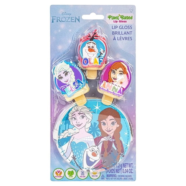 Juego de brillo de labios Disney Frozen Brillo de labios1.2gx3 bolsax1