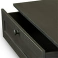 thumbnail image 6 of Bowery Hill Contemporary 3 Door Shoe Cabinet in Dark Brown, 6 of 6