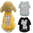 thumbnail image 5 of Dog Hoodie- Plus Velvet Cotton Clothing, Coat Warm Jacket Pet Cold Weather Clothes Outfit Outerwear for Small Dogs Cats Puppy Small Animals, 5 of 7