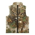 thumbnail image 4 of Pzuqiu Camo Hunting Deer Kid Outerwear Vest Size 7-8 Toddler Boy Clothes Versatile Fleece Zipper Winter Sleeveless Jacket with Pockets Personalized Fall Outfits Fashion Clothing, 4 of 7