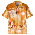 thumbnail image 5 of Jesús me ama, Dios ama al mundo, camisas hawaianas, camisas de moda para hombres y mujeres, camisas de playa geniales, camisas florales geniales de verano, ropa, 5 of 5