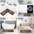 thumbnail image 3 of Christmas Gingerbread Kitchen Mat Set of 2, Non-Slip Kitchen Rug for Floor, Waterproof Sink Carpet for Home, Office, Laundry, 3 of 6
