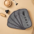 thumbnail image 1 of HEALEEP 10Pcs Reusable Lash Extension Forehead Towels Grey Cotton Fiber Soft Lash Makeup Pads, 1 of 6