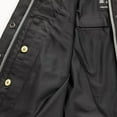 thumbnail image 5 of First Mfg Co - Sophia - Women's Motorcycle Biker Riding Flannel Shirt - Black Grey - Extra Small, 5 of 5