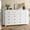 White, variant on White Dresser for Bedroom with 10 Drawers, Wide Chest of Drawers, Large Wooden Storage Dresser for Bedroom, Living Room,Hallway