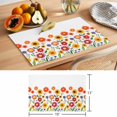 thumbnail image 6 of Spring Sunflower Placemats Set of 6, Colorful Flower Non-Slip Place Mats Washable Table Mats for Kitchen Dining Table Decorations Indoor/Outdoor, 6 of 9