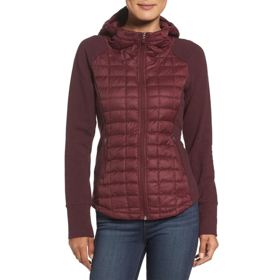 The North Face Womens Endeavor Thermoball Primaloft Quilted Jacket XS Garnet Red