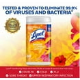 thumbnail image 2 of Lysol 80-Count Mango and Hibiscus Disinfecting Wipes (3-Pack), 2 of 5