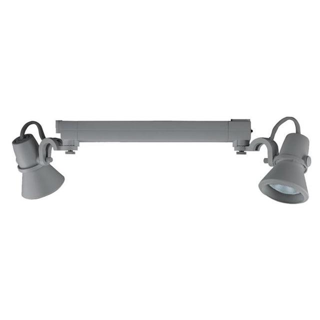 Jescolighting HMH904P2039-S 120 W, Metal Halide Track Light Fixture, Silver