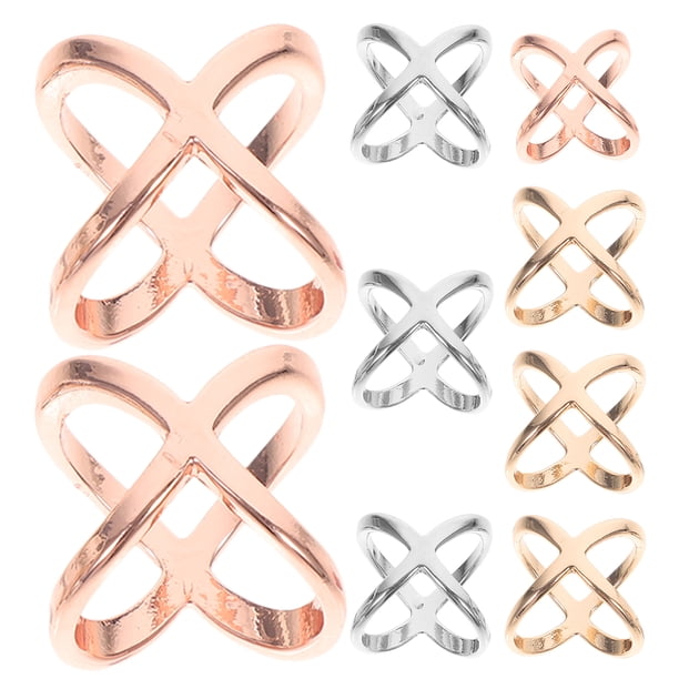 Milisten 9Ud Anillos De Metal Para Pañuelos Con Para Uso En Bufandas