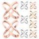 thumbnail image 1 of Milisten 9Ud Anillos De Metal Para Pañuelos Con Para Uso En Bufandas, 1 of 7