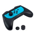 thumbnail image 4 of 2-Pack Controller Grips Compatible with Nintendo Switch Joy-Con Controllers, Slip-Resistant Grips, Shoulder Triggers, Thumbstick Grip Covers, Matte Black Finish, 4 of 9