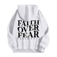 thumbnail image 5 of Men's Loose Fit Hoodie Sweatshirt, Long Sleeve Pullover with Front and Back Graphic Print for Casual Fall & Winter Wear, 5 of 6