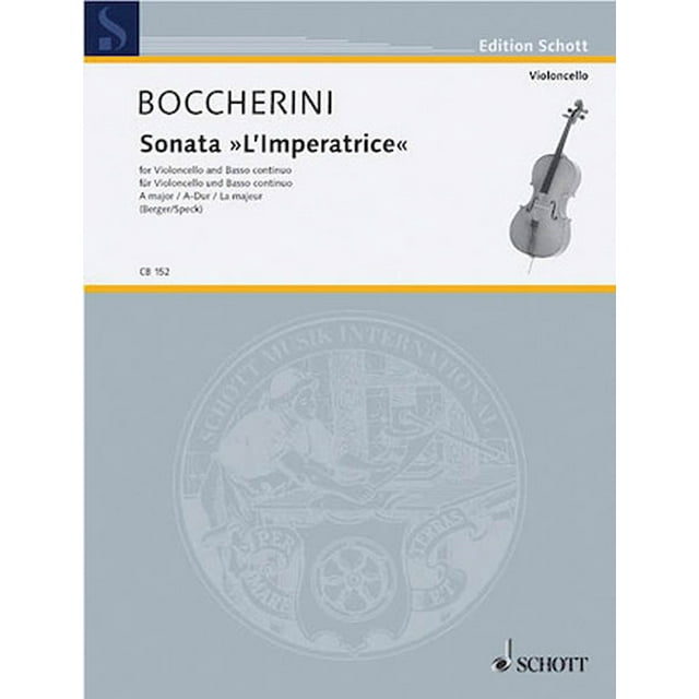 Sonata In A Major L'imperatrice (luigi Boccherini) (sheet Music 