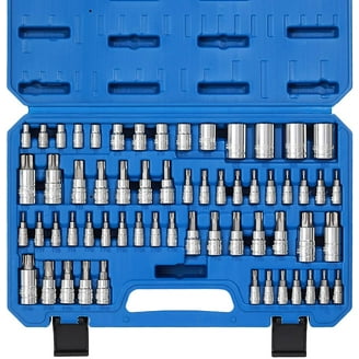 NEIKO 60-Piece Master Torx Bit Socket and External Torx Socket Set